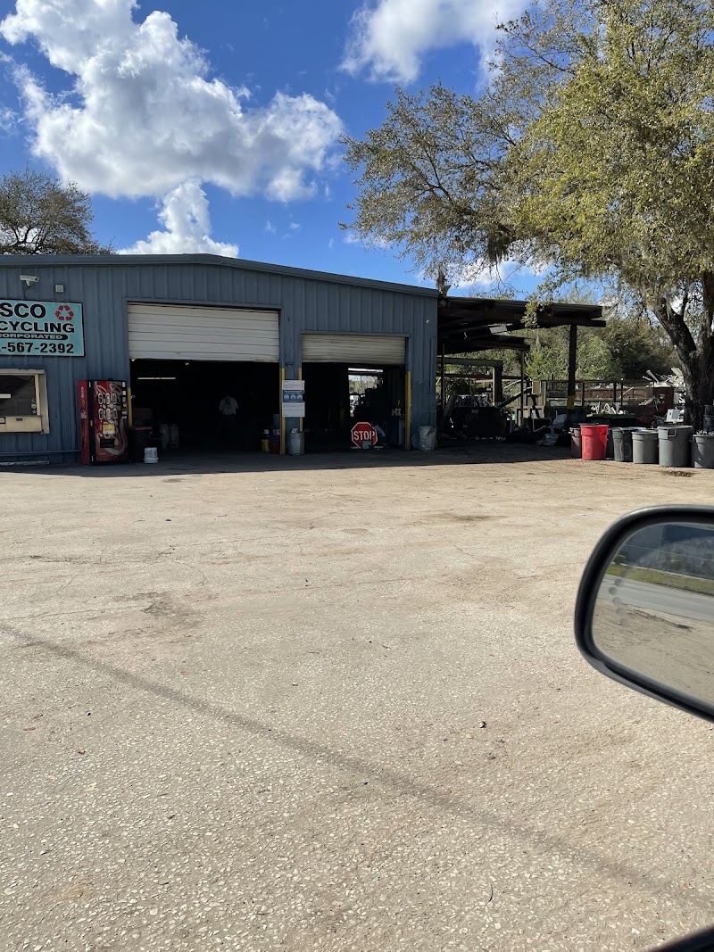 Pasco Recycling Inc recycling center in Dade City, FL - View of facility