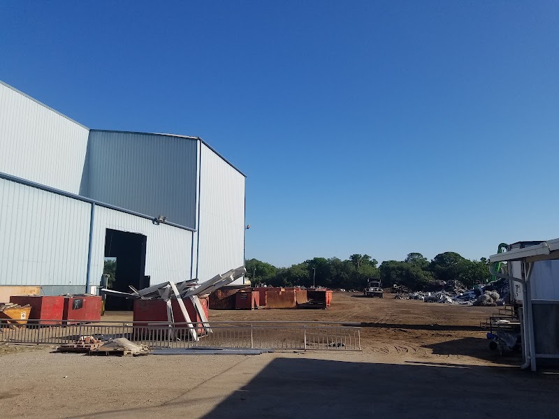 Brand Recycling Inc recycling center in Plant City, FL - View of facility