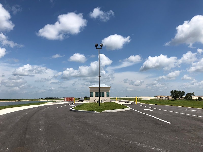 Desoto Recycling and Disposal (DRD) recycling center in Arcadia, FL - View of facility