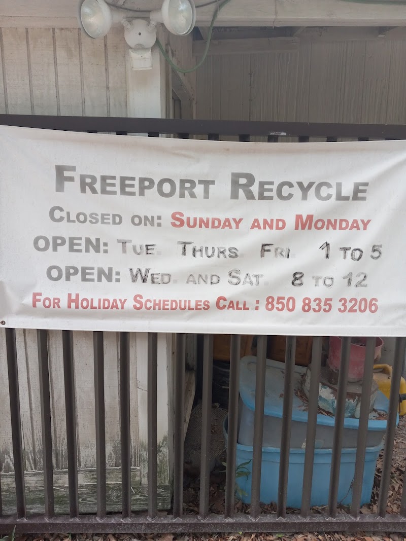 Freeport Recycle recycling center in Freeport, FL - Nearby facility