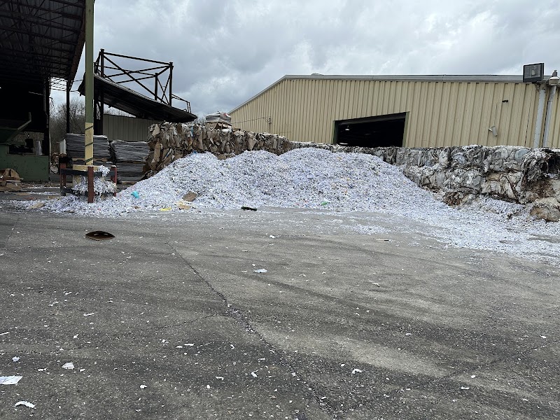 Dixie Pulp & Paper Recycling recycling center in Huntsville, AL - View of facility