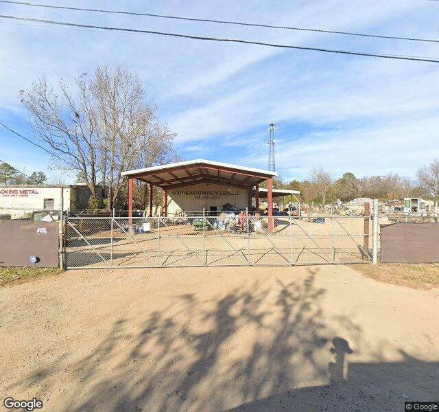 Southeastern Recyclers LLC. recycling center in Salem, AL - View of facility