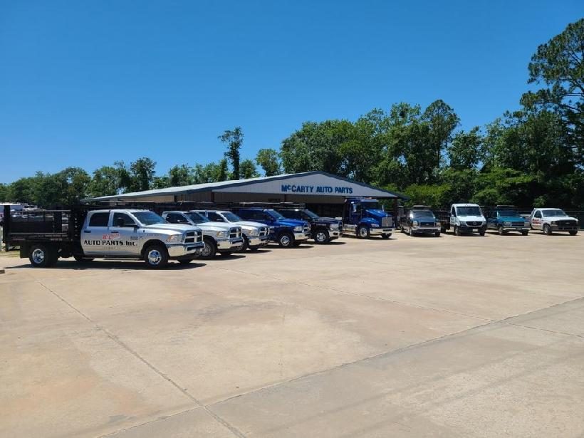 McCarty Auto Parts recycling center in Hazlehurst, GA - View of facility