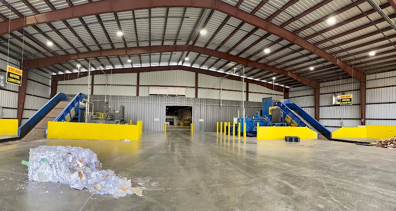 Waste Recycling Inc recycling center in Montgomery, AL - View of facility