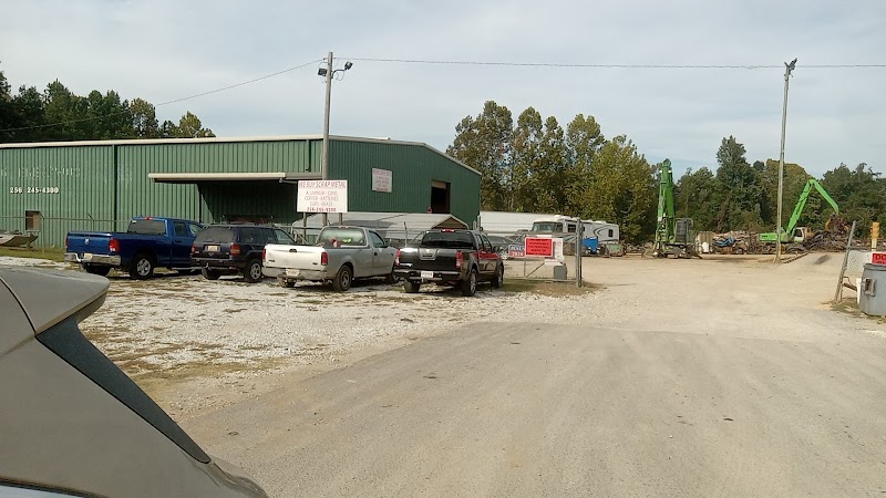 Coosa Valley Recycling, Inc. recycling center in Sylacauga, AL - View of facility
