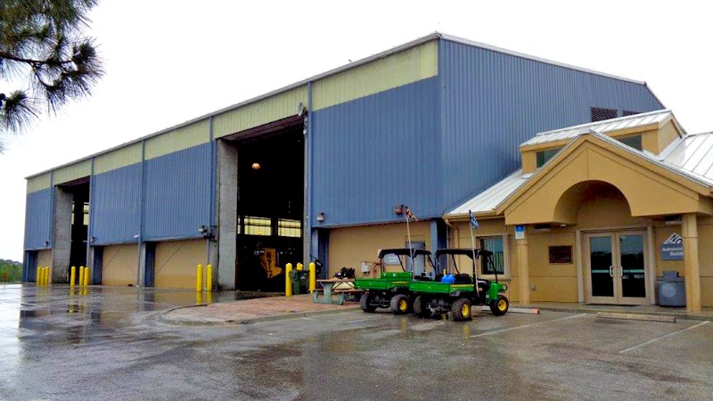Martin County Solid Waste Transfer and Recycling Landfill Facility recycling center in Palm City, FL - View of facility