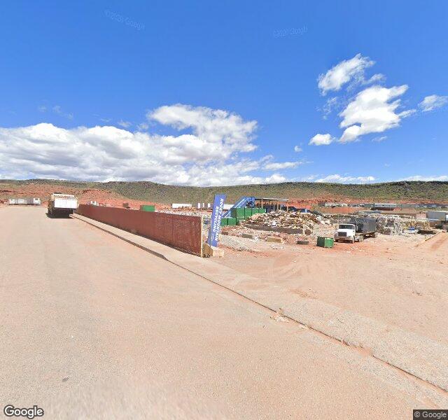 Empire Recycling Services recycling center in St. George, UT - View of facility