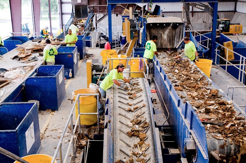 Marpan Recycling LLC recycling center in Tallahassee, FL - View of facility