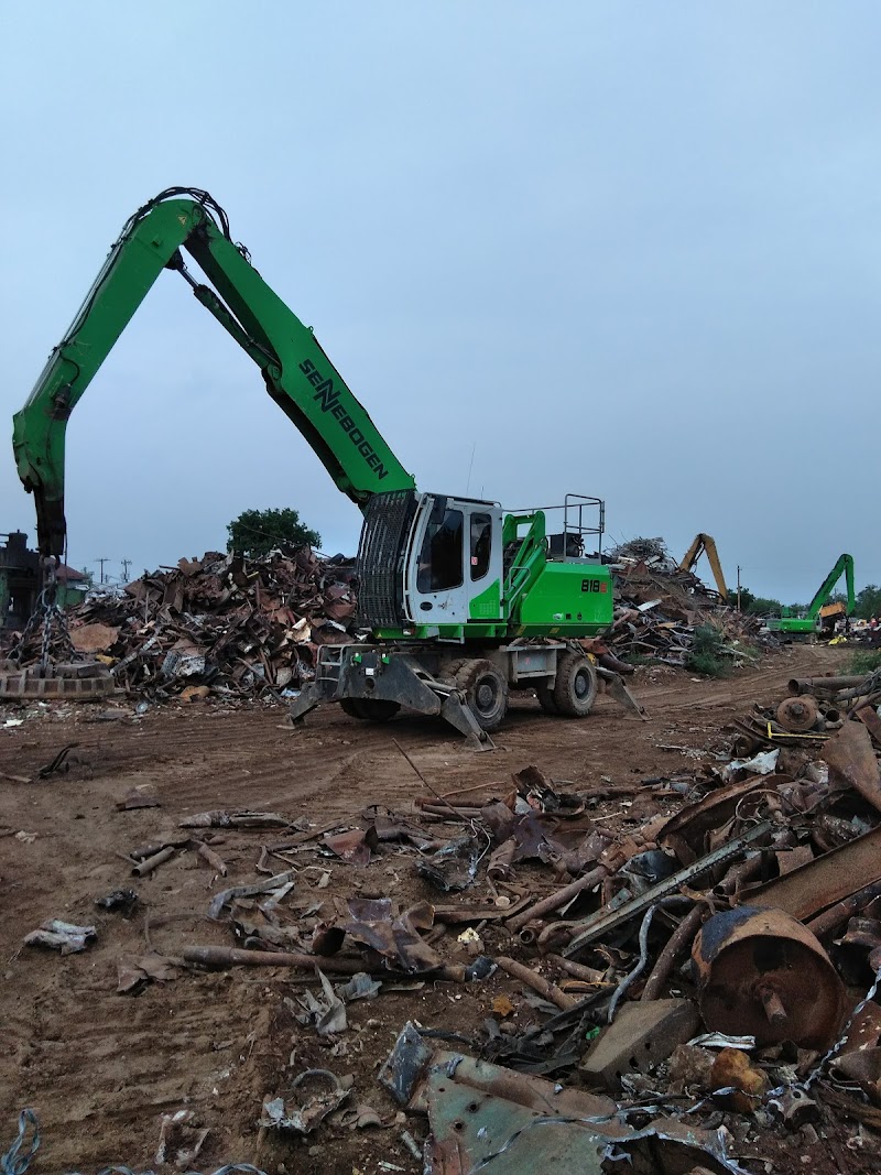 SA Recycling recycling center in San Angelo, TX - View of facility
