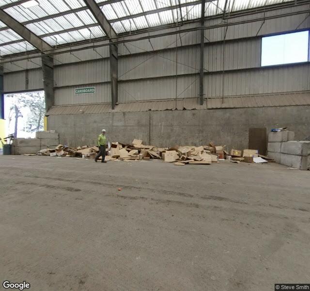 Metro Central Transfer Station recycling center in Portland, OR - View of facility