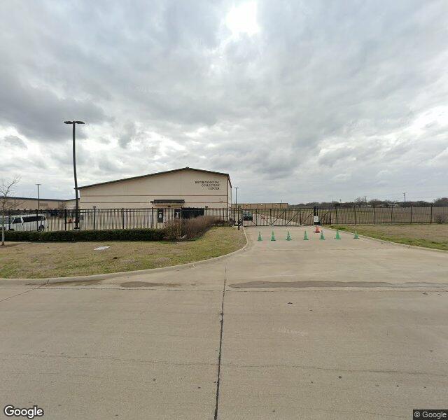 Environmental Collection Center recycling center in Mansfield, TX - View of facility