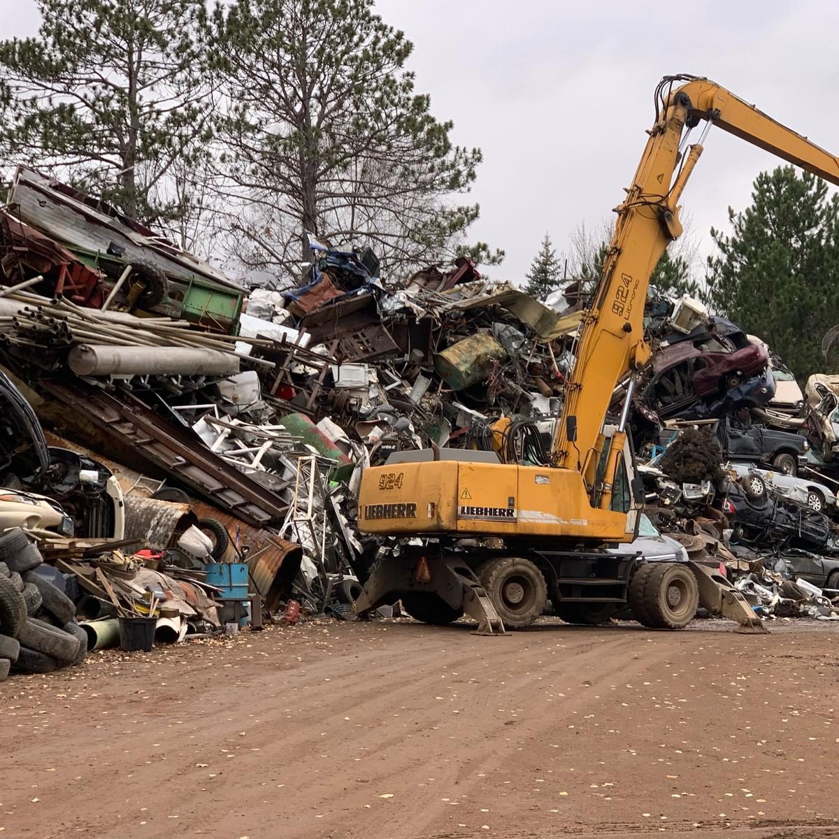 Anderson Recycling - Sandstone recycling center in Sandstone, MN - View of facility