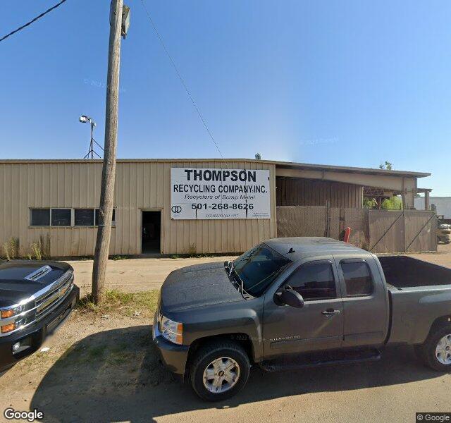 Thompson Recycling Company Inc recycling center in Searcy, AR - View of facility