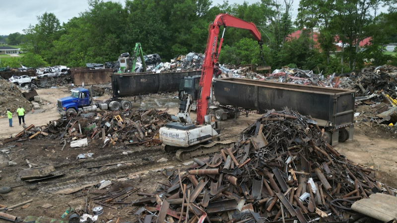 Studdard Scrap Metal recycling center in Schriever, LA - Nearby facility