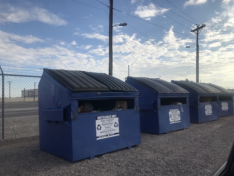 Fort Bliss Recycling Center recycling center in Fort Bliss, TX - View of facility