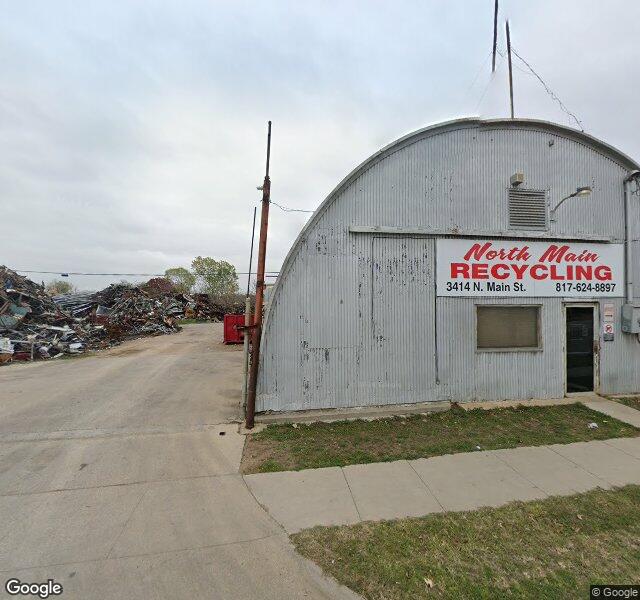 North Main Recycling recycling center in Fort Worth, TX - View of facility