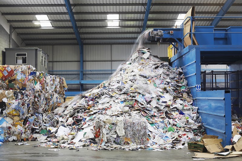 Orlando Recycling Inc recycling center in Orlando, FL - View of facility