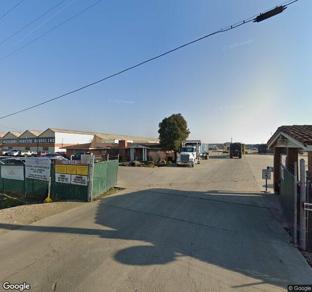 Universal Service Recycling recycling center in Stockton, CA - View of facility