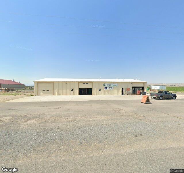 Powell Valley Recycling recycling center in Powell, WY - View of facility