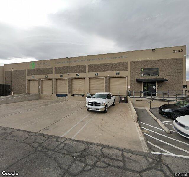 Global Refining Group West, Inc recycling center in North Las Vegas, NV - View of facility