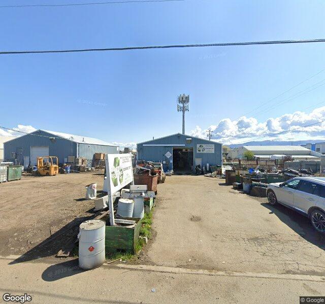 Universal Recycling Inc. recycling center in Spokane Valley, WA - View of facility