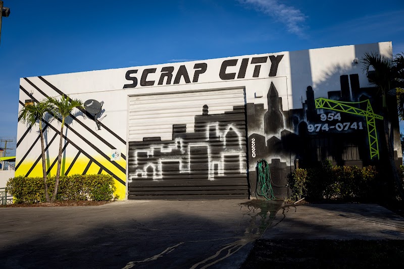Scrap City Pompano Beach recycling center in Pompano Beach, FL - View of facility