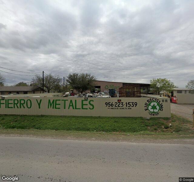 EJR Recycling Center recycling center in Alamo, TX - View of facility