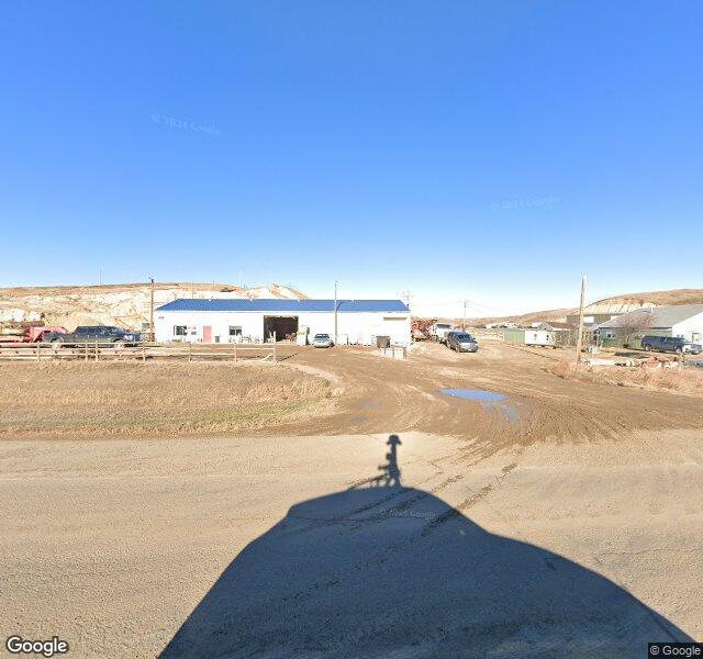 Border Steel & Recycling recycling center in Plentywood, MT - View of facility