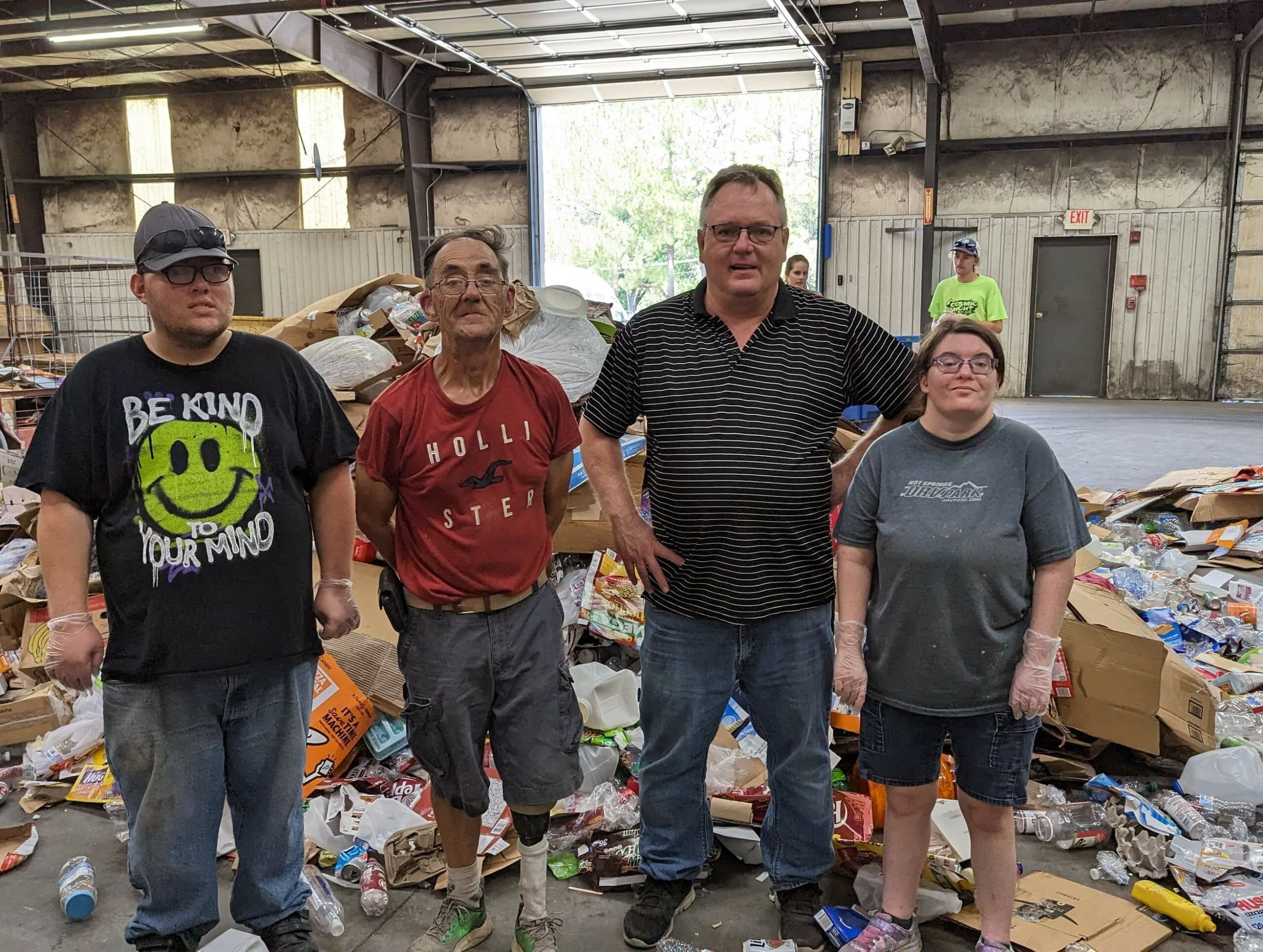 Baxter Day Service Recycling & Manufacturing recycling center in Mountain Home, AR - View of facility
