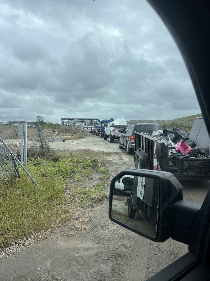 Polk County North Central Transfer Station recycling center in Auburndale, FL - View of facility