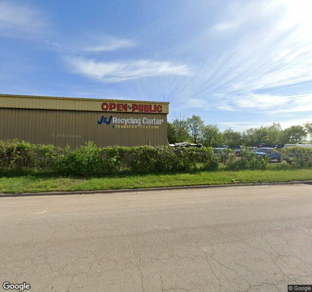 Mudek Trucking and J & J Recycling recycling center in Saint Paul, MN - View of facility