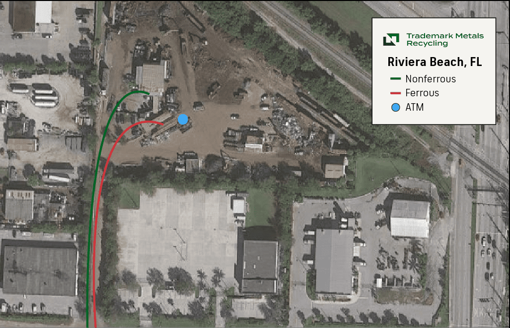 Trademark Metals Recycling - West Palm Beach recycling center in West Palm Beach, FL - View of facility