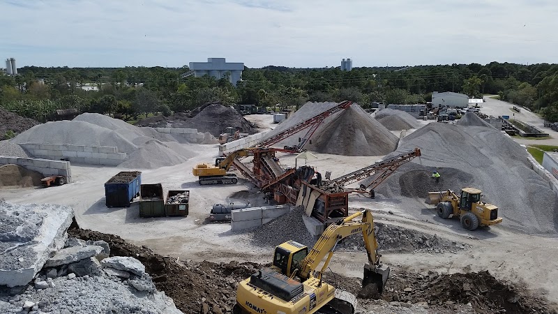 East Coast Recycling, Inc. recycling center in Fort Pierce, FL - View of facility