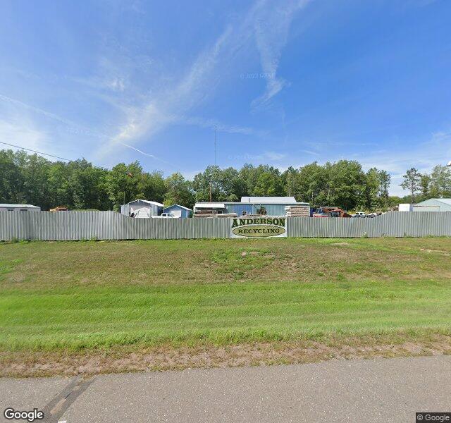 Anderson Recycling recycling center in Sandstone, MN - View of facility