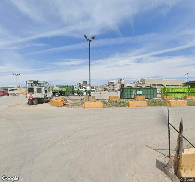 Recycling trash center recycling center in San Jose, CA - View of facility