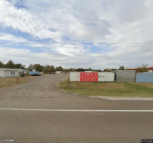 J W's East Arkansas Recycling recycling center in Forrest City, AR - View of facility