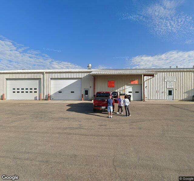 WM - Bismarck Recycling Center recycling center in Bismarck, ND - View of facility
