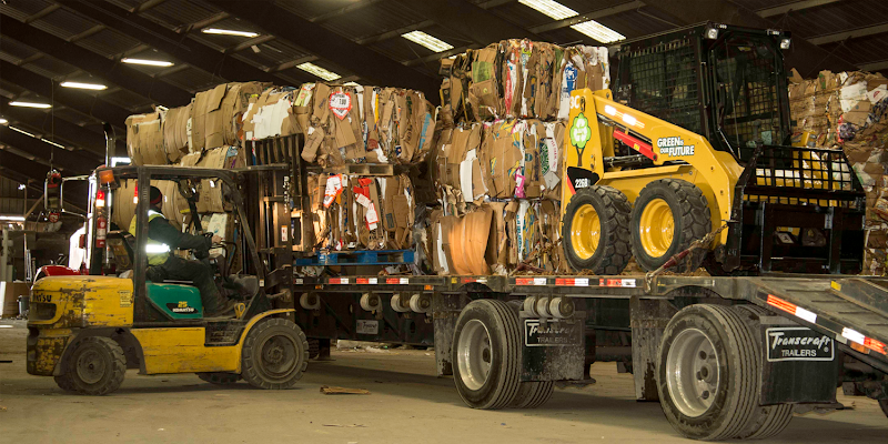 Eco Recycling recycling center in Miami, FL - View of facility