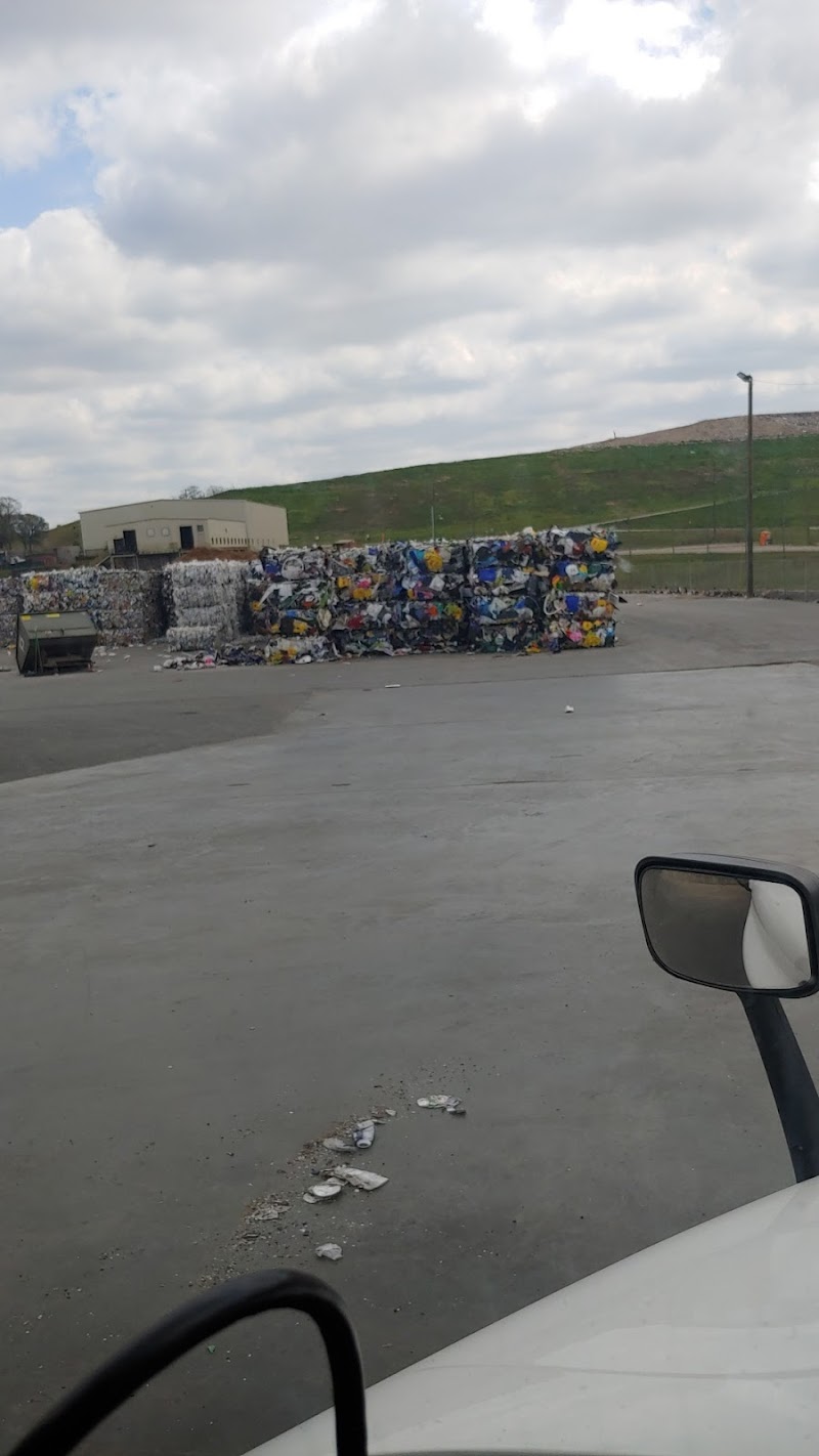 ECUA Materials Recycling Facility (MRF) recycling center in Unknown, FL - View of facility