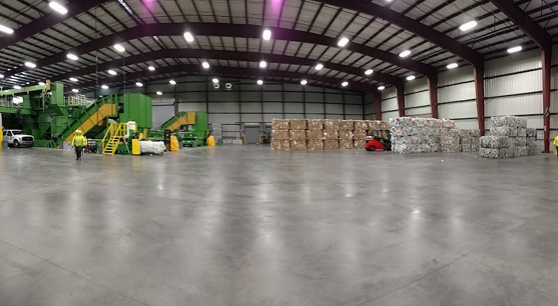 Single Stream Recyclers, LLC recycling center in Sarasota, FL - View of facility