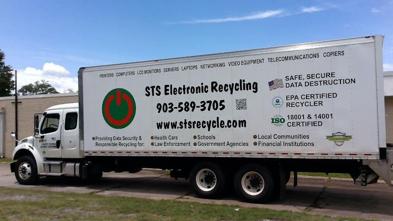 STS Electronic Recycling recycling center in Baton Rouge, LA - View of facility