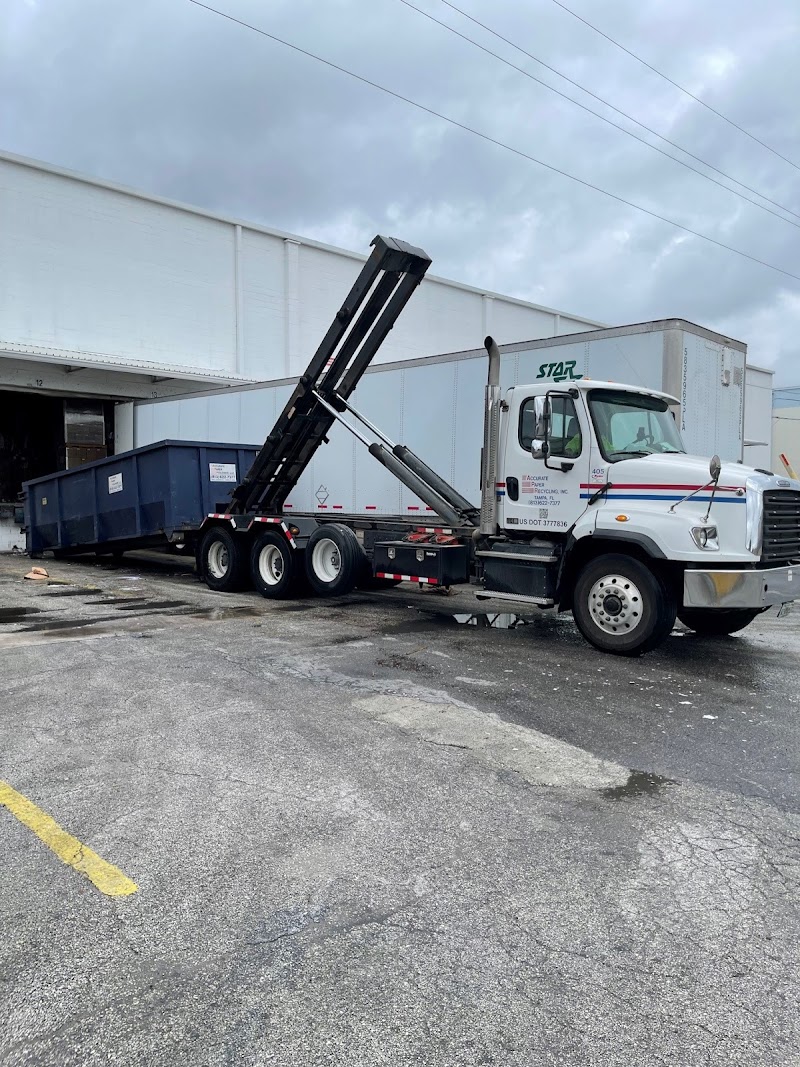 Accurate Paper Recycling & Accu-Shred recycling center in Tampa, FL - View of facility