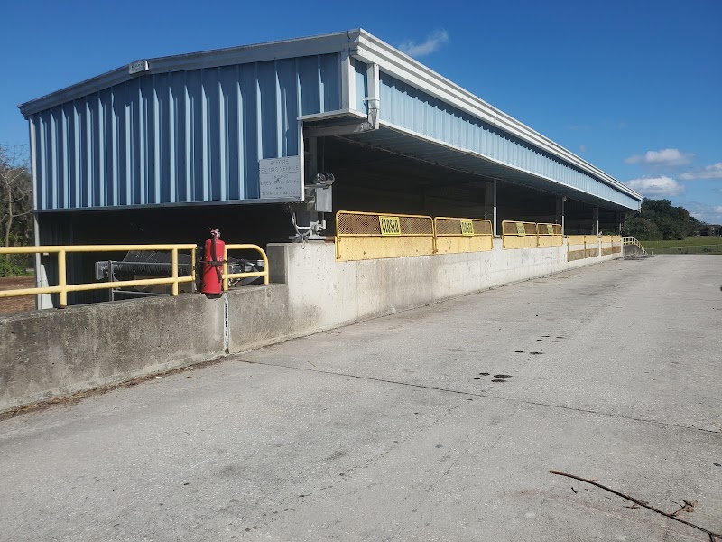 East Hernando Transfer Station recycling center in Dade City, FL - View of facility
