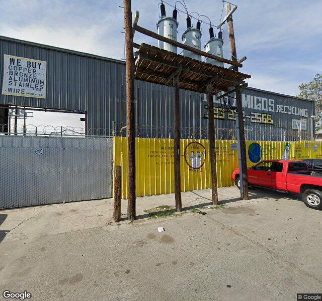 Los Amigos Recycling Inc. recycling center in Los Angeles, CA - View of facility