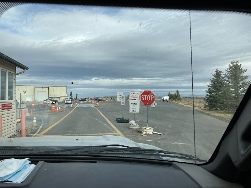 Bingham County Central Transfer Station recycling center in Blackfoot, ID - View of facility