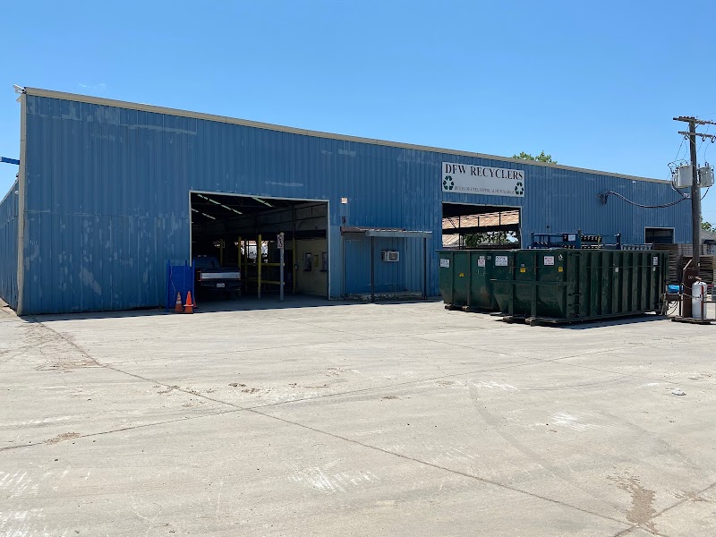 DFW Recyclers recycling center in Arlington, TX - View of facility