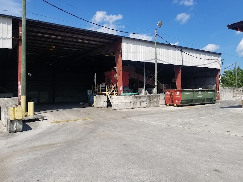 Recycling Services of Florida "RSF" - Fort Pierce recycling center in Fort Pierce, FL - View of facility
