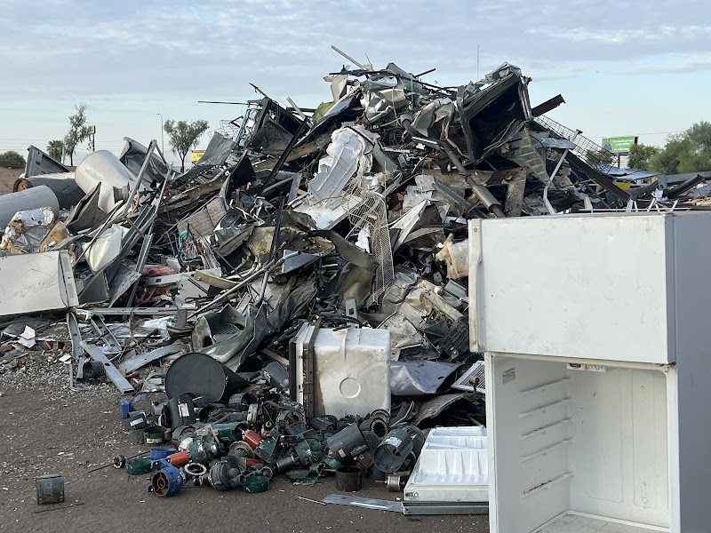 Goddess scrap L.L.C recycling center in Phoenix, AZ - View of facility