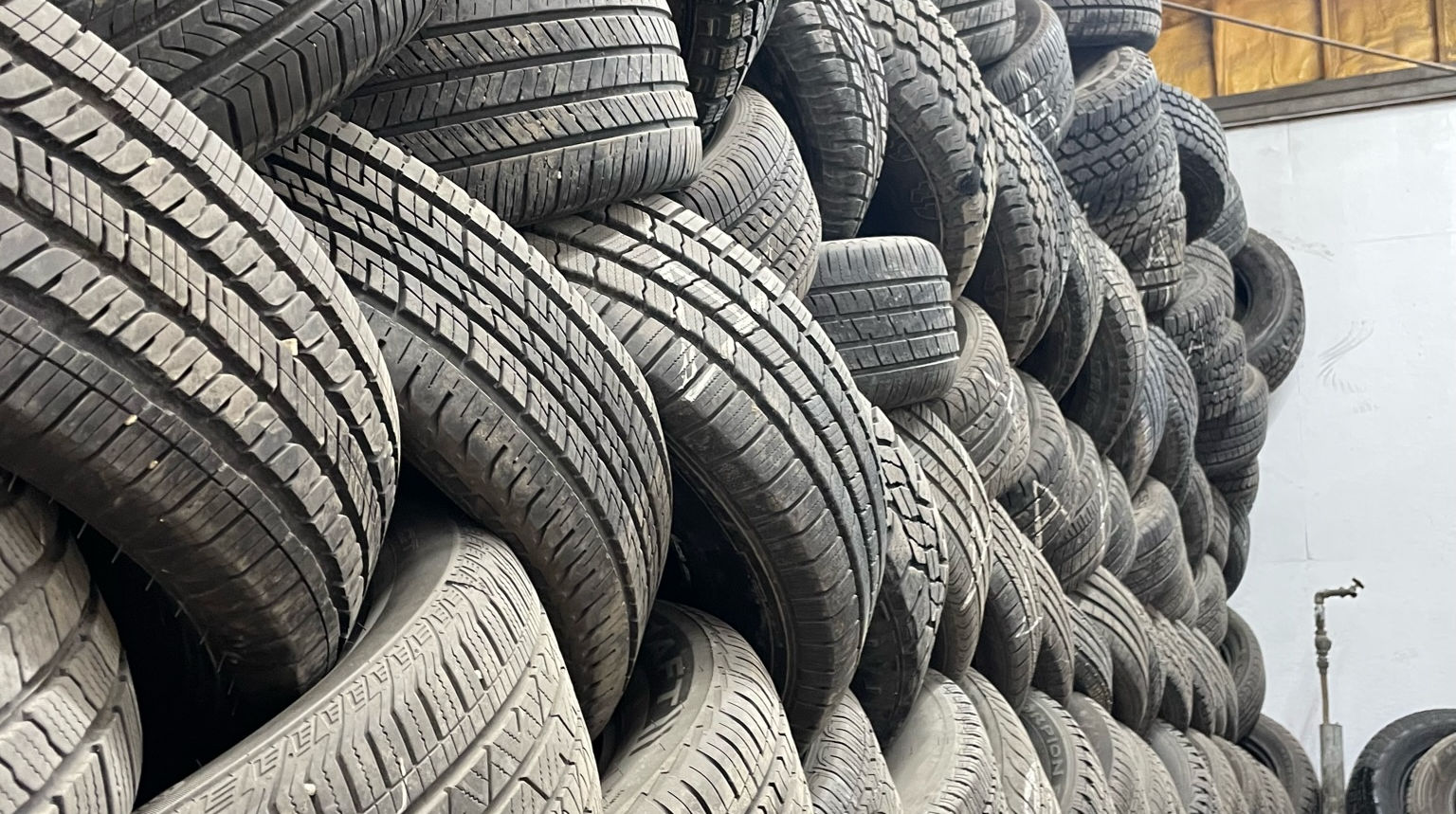 Tire Reclaim recycling center in Caldwell, ID - View of facility