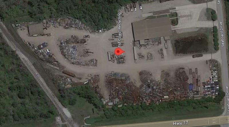 1st Coast Recycling Inc recycling center in Palatka, FL - View of facility